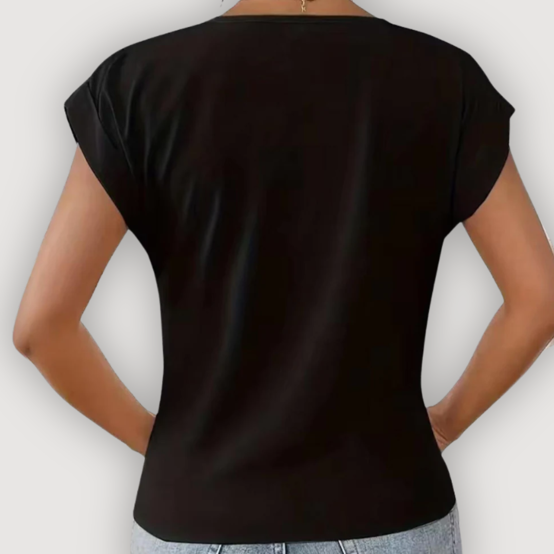 ARIA – ELEGANT DRAPE TOP