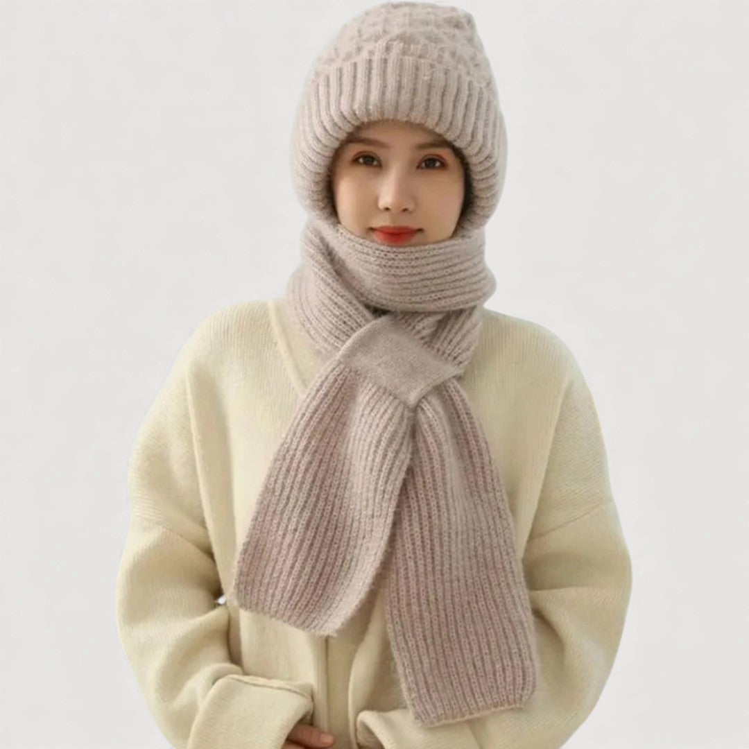 TALIA – WINTER HOODED SCARF