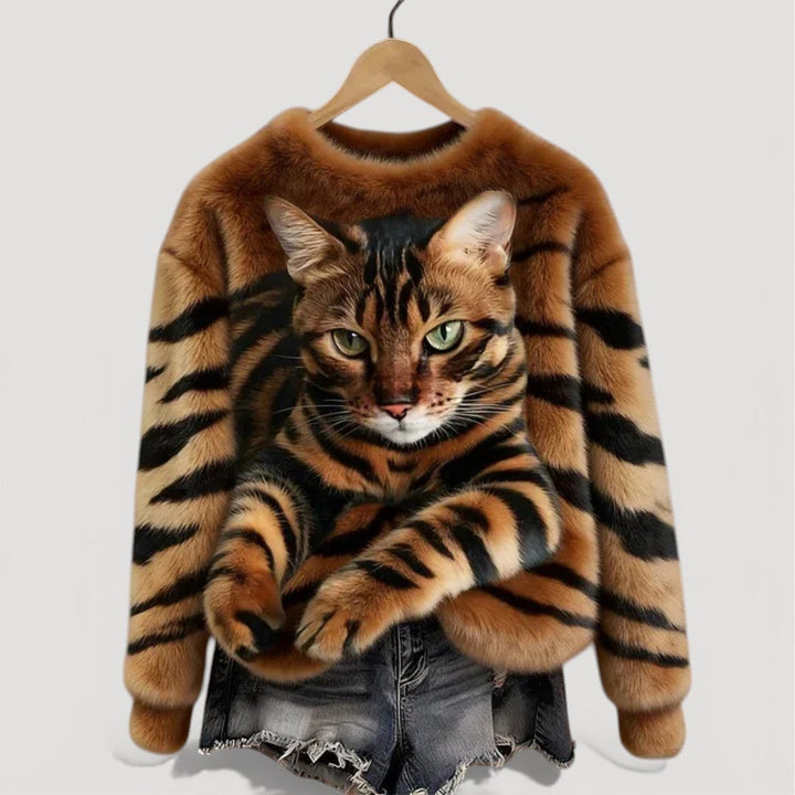 CLAUDINE – COSY CAT JUMPER