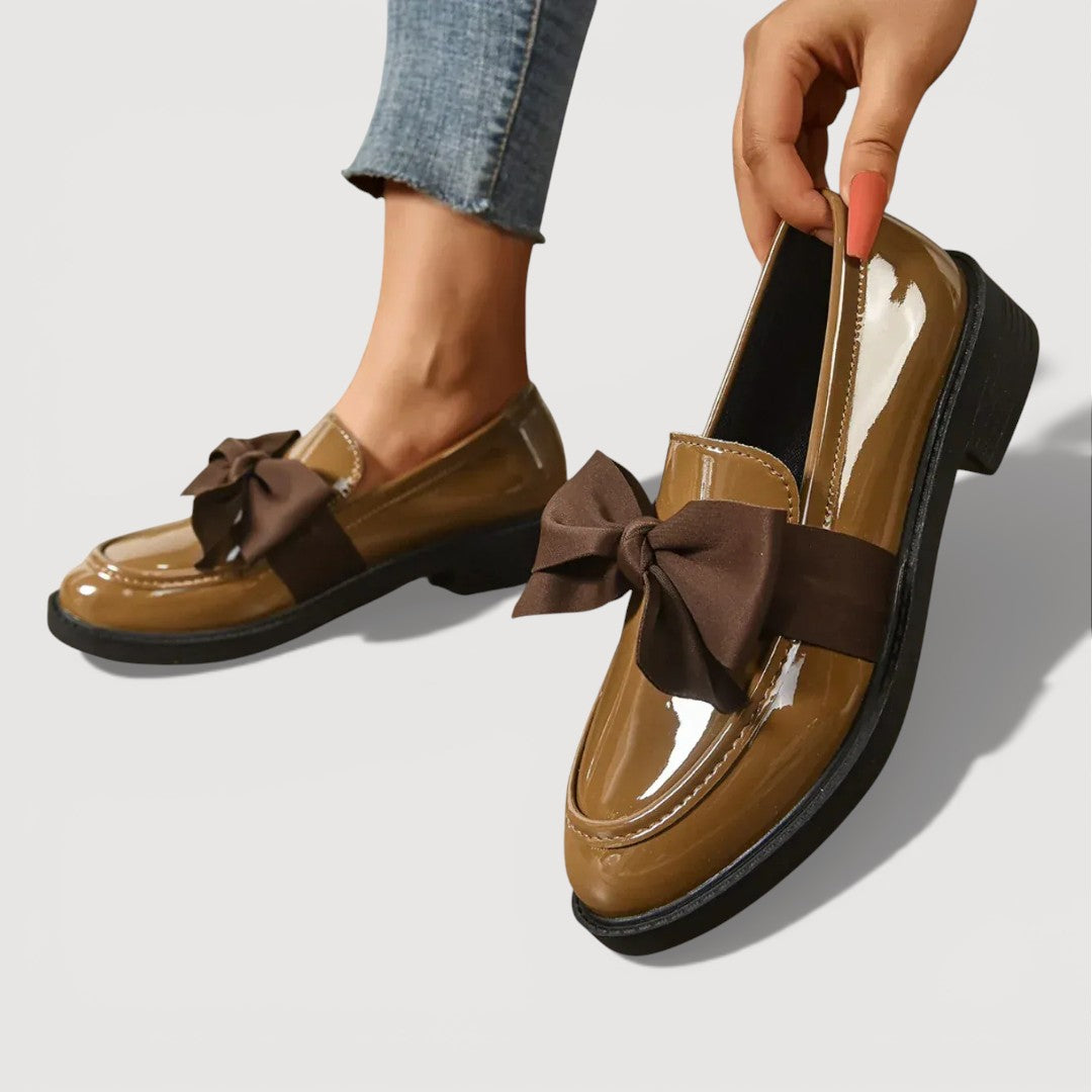 MAERYL – BOW DETAIL LOAFERS
