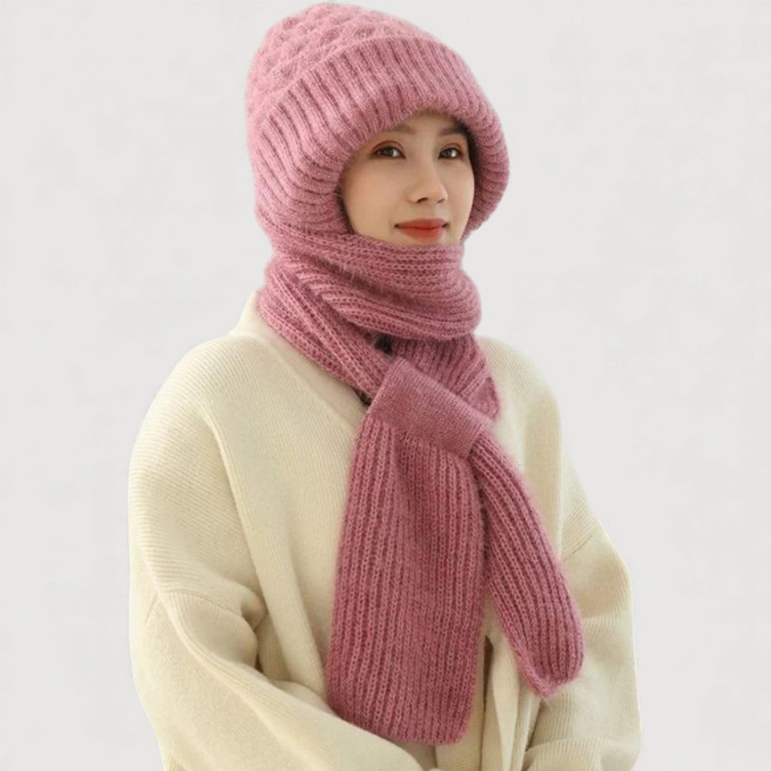 TALIA – WINTER HOODED SCARF