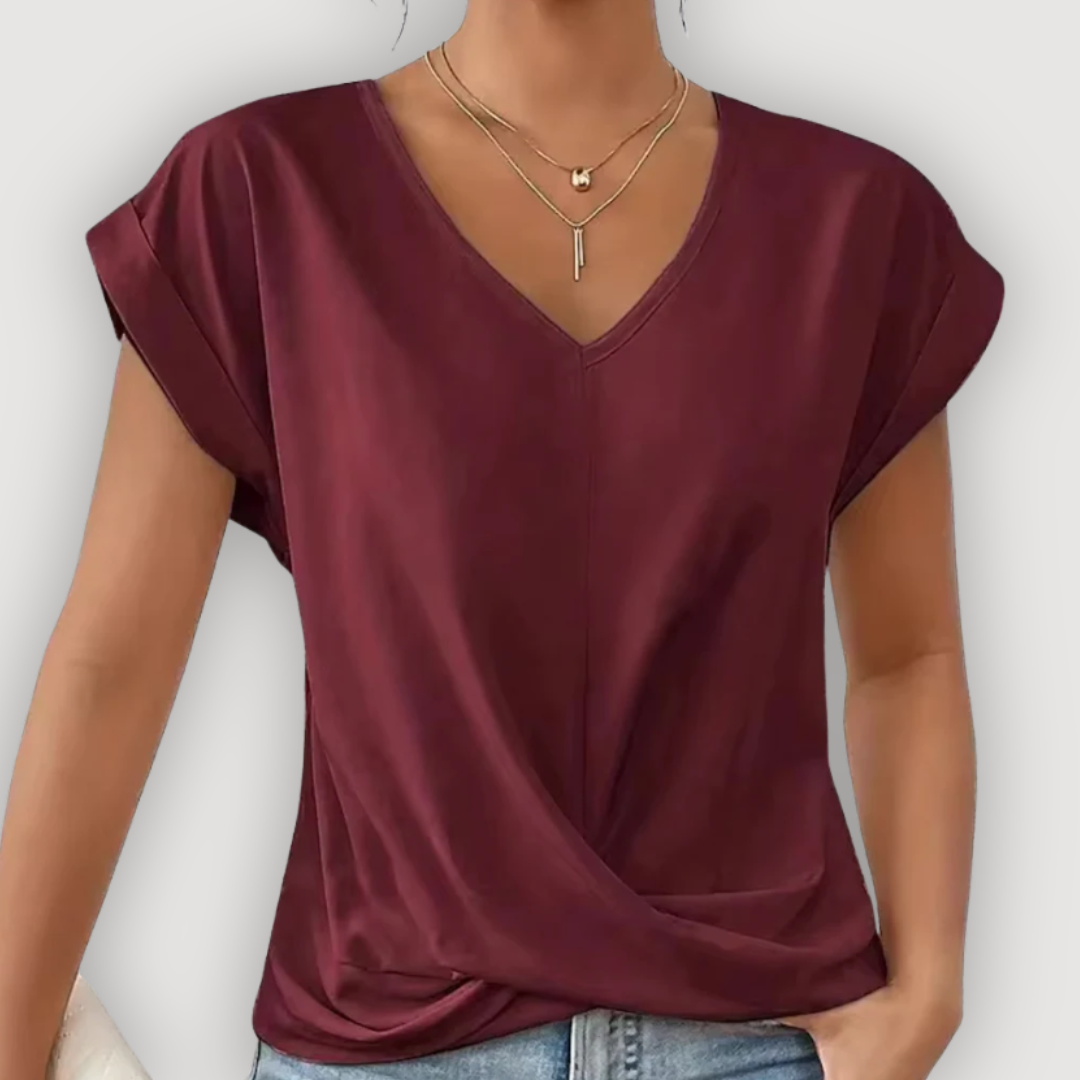 ARIA – ELEGANT DRAPE TOP