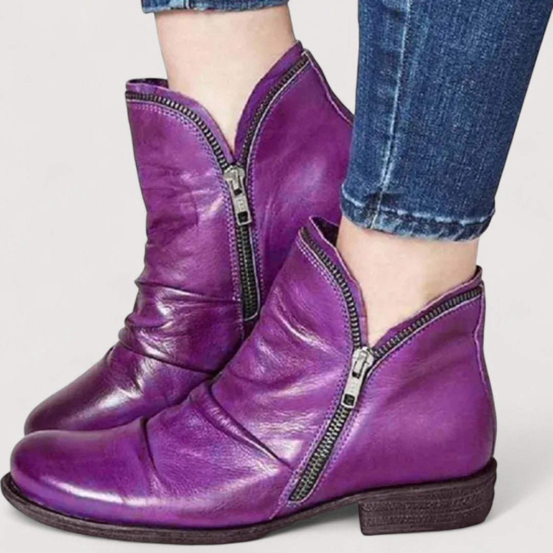 LIANELLA – COMFORT ZIP ANKLE BOOTS