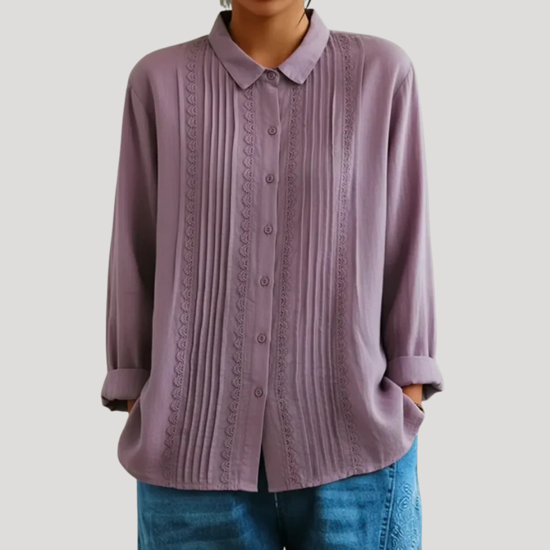 PAM – LACE DETAIL SHIRT