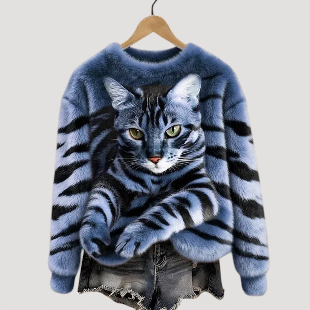 CLAUDINE – COSY CAT JUMPER