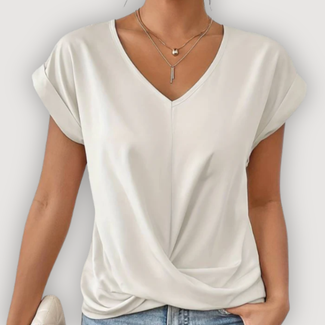 ARIA – ELEGANT DRAPE TOP