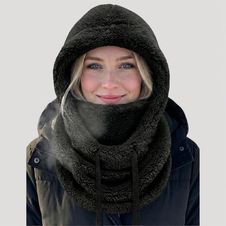 KARYLLE – COSY HOODED SCARF