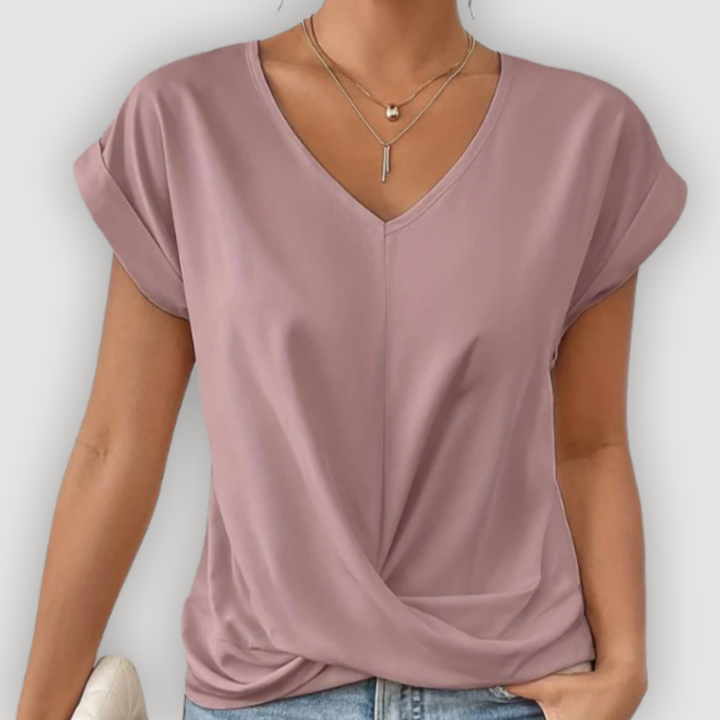 ARIA – ELEGANT DRAPE TOP