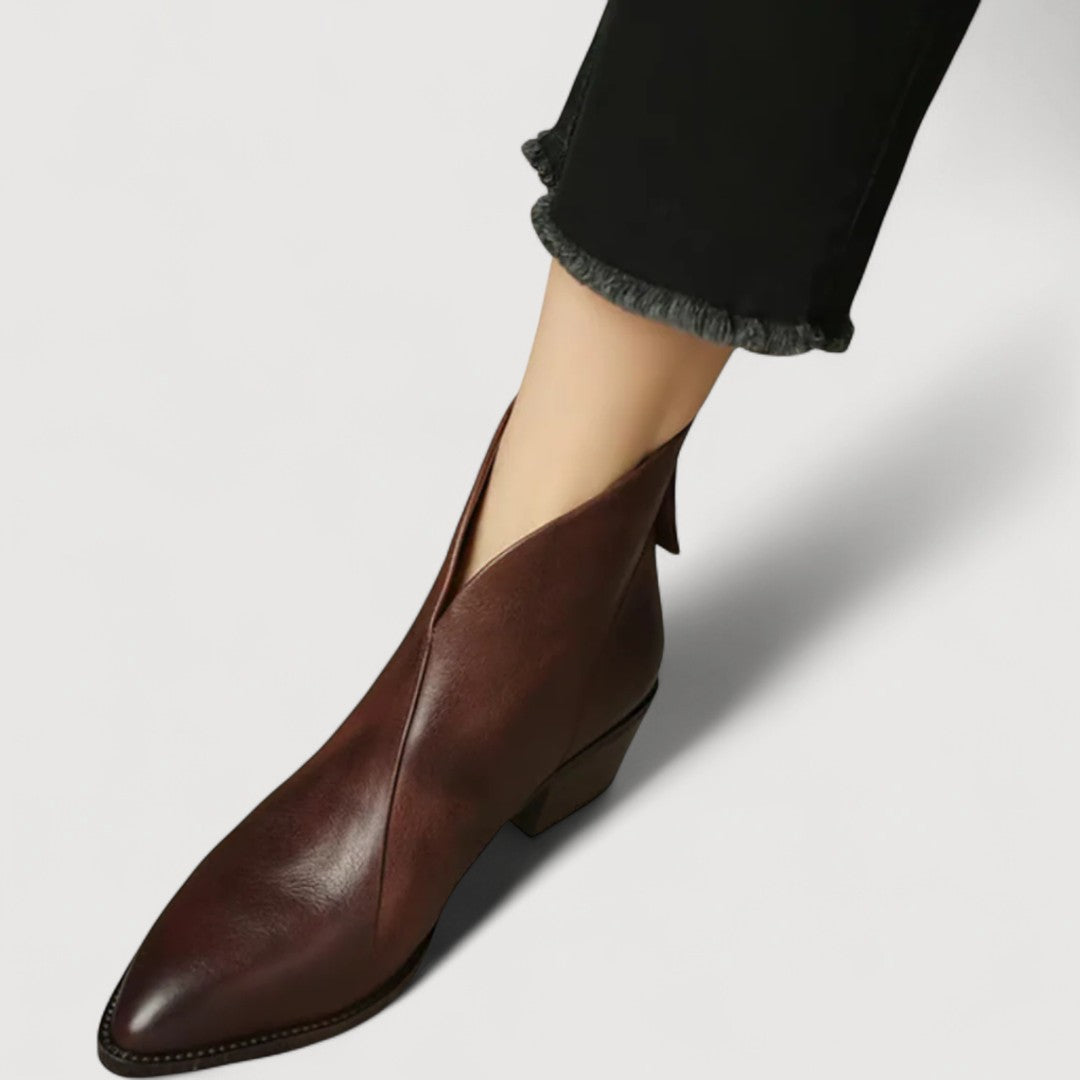 ANITA – LUXE LOW-HEEL BOOTS