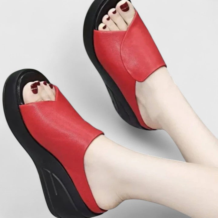 Lila – ORTHOPEDIC WEDGE SANDALS