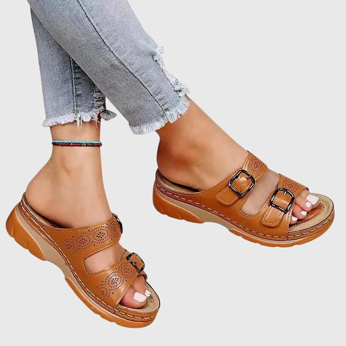 Daisy – ORTHOPEDIC LEATHER SANDALS